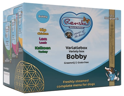 Renske frisk kødvariation boks bobby korn -fri