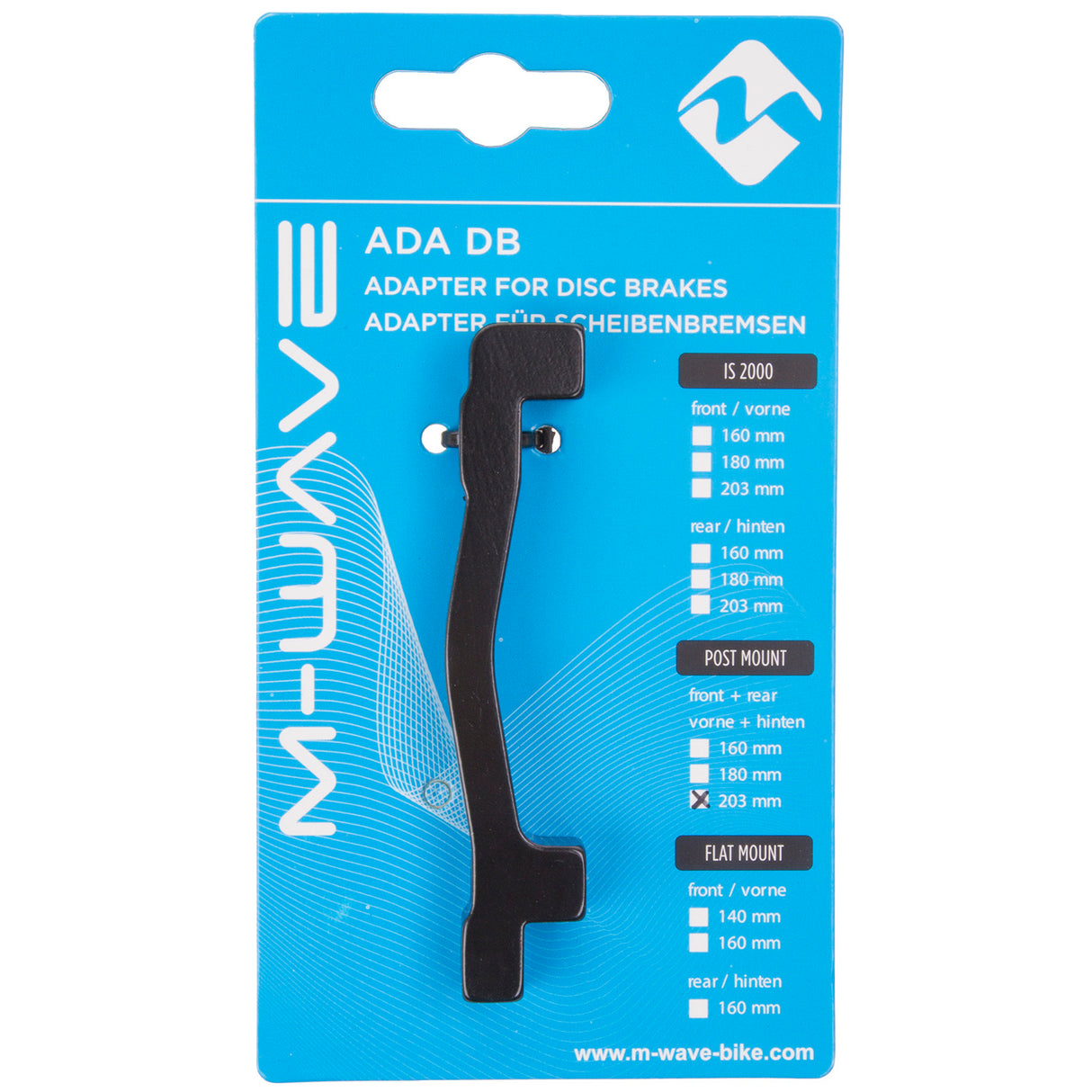 M-wave ada db pm2 adapter til skivebremser