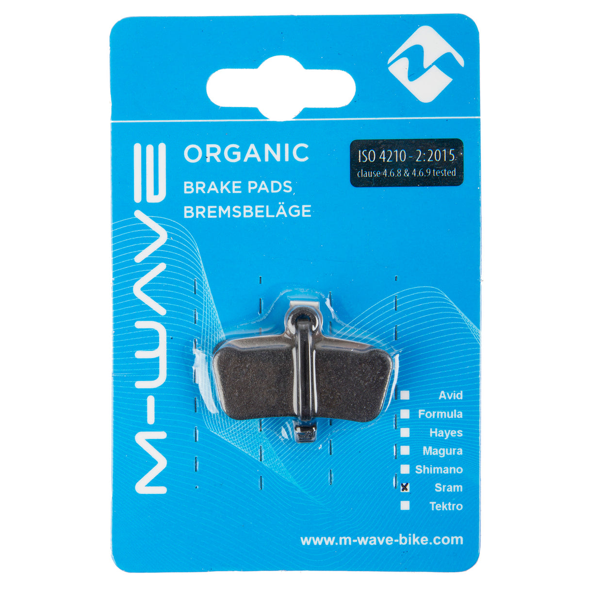 M-wave bpd organic s3 bremseklodser til skivebremse