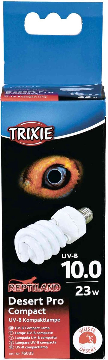 Trixie Reptiland Desert Pro Compact 10.0 UV-B-lampe