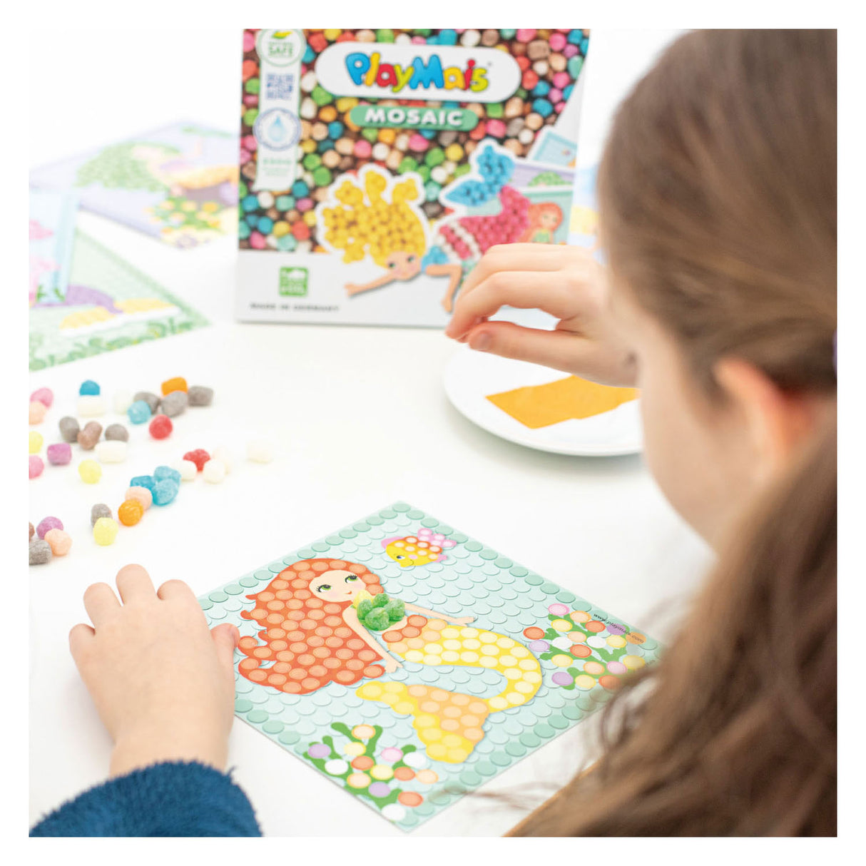 Jbm playmais mosaik havfrue