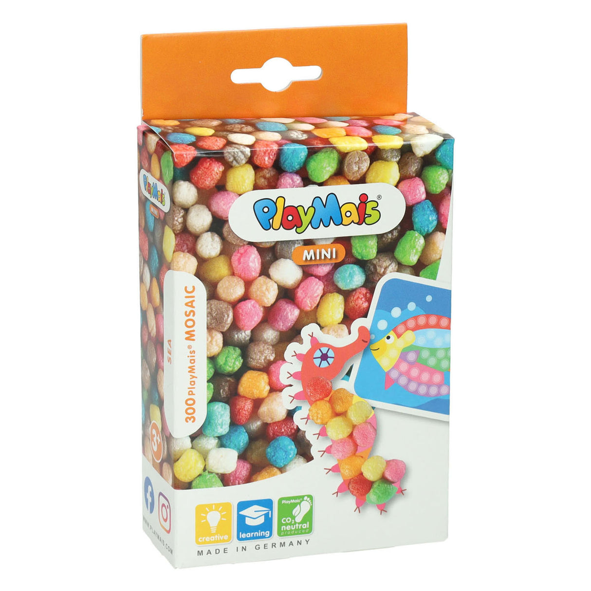 Playmais mini mosaik - undervandsverden