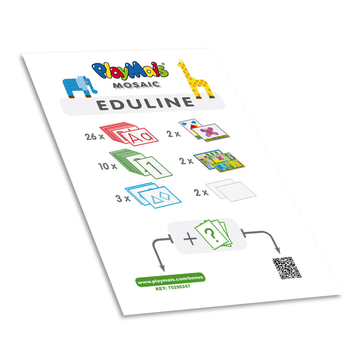 Playmais Eduline Mosaic Instruktionsbog