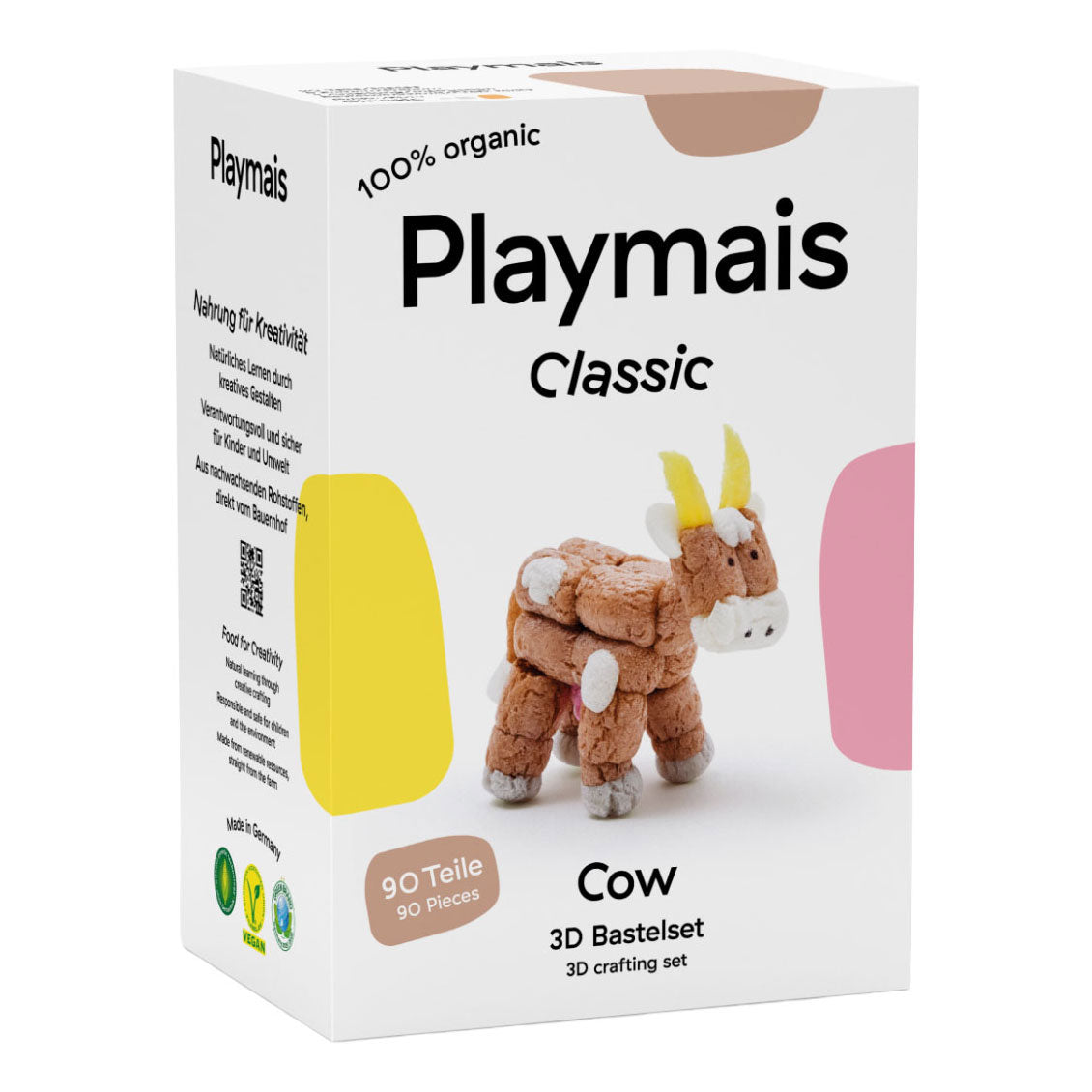 Playmais klassiske 3d ko - 90 stk