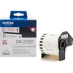 Brother etiketrulle dk-22251 papir