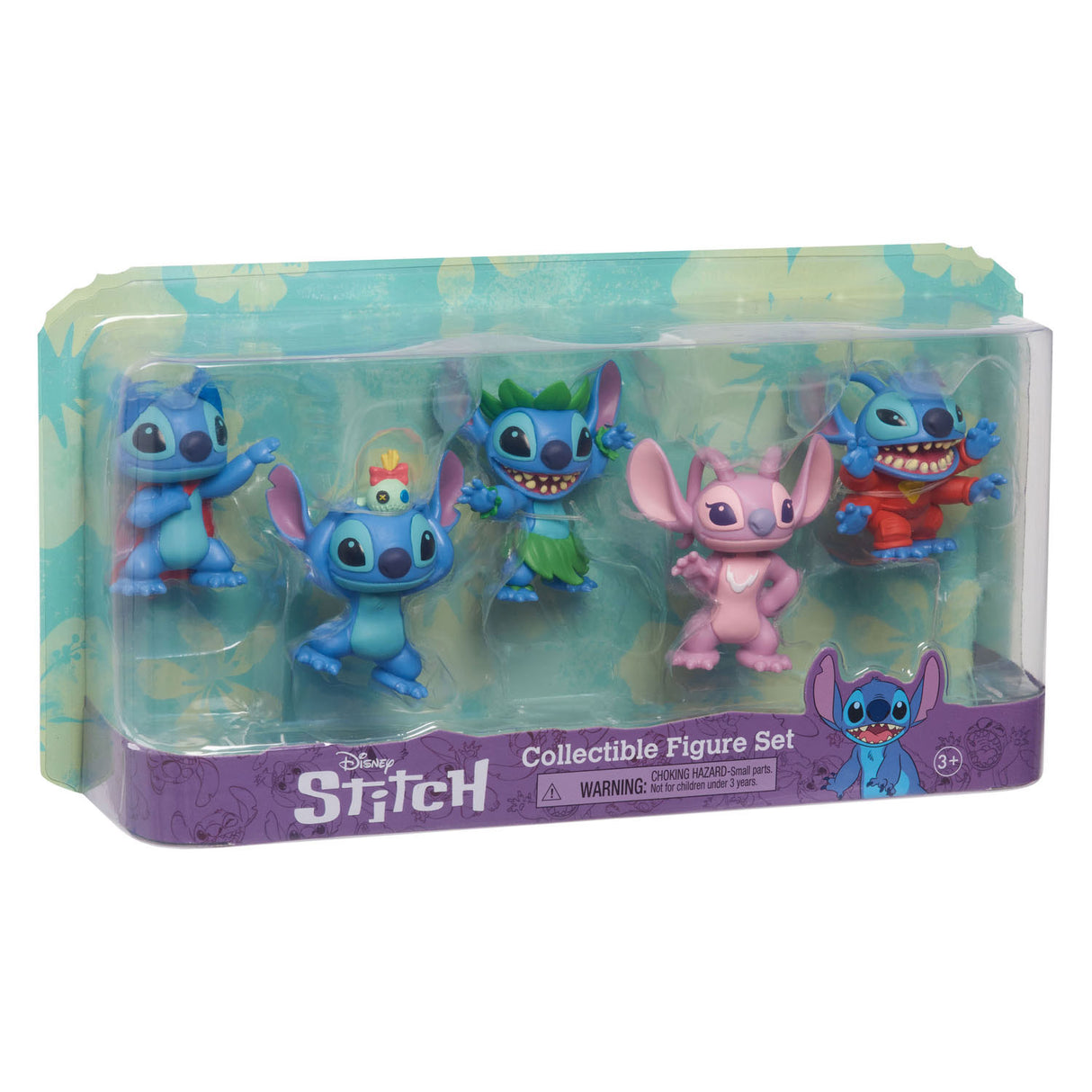 Spectron Disney stitch - sæt med 5 spillefigurer