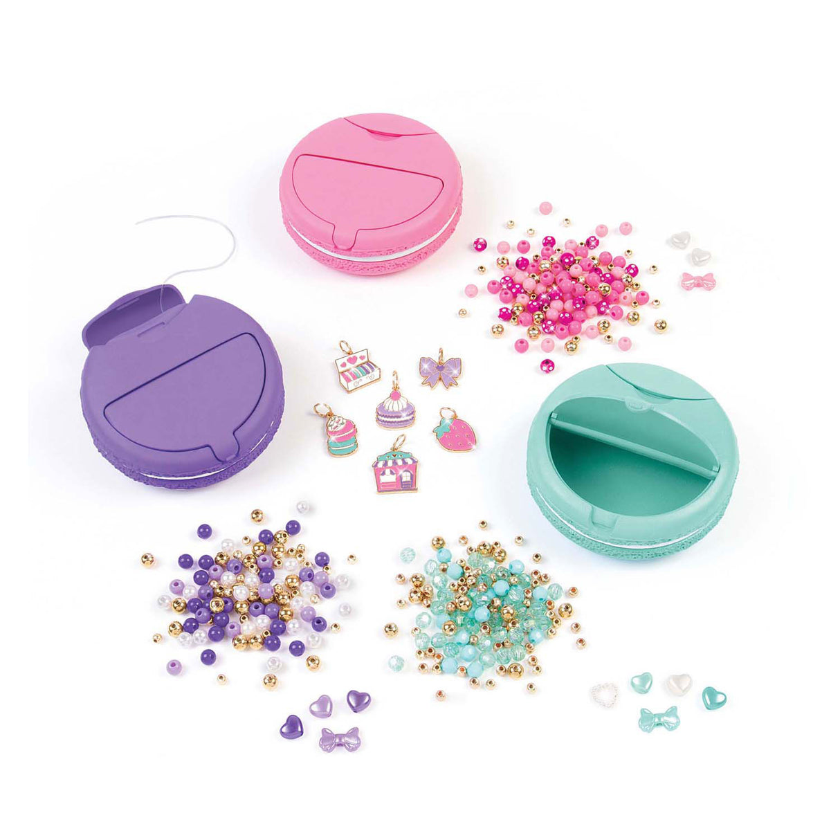 Gør det ægte - macarons armbåndsstudie - lav 12 unikke armbånd