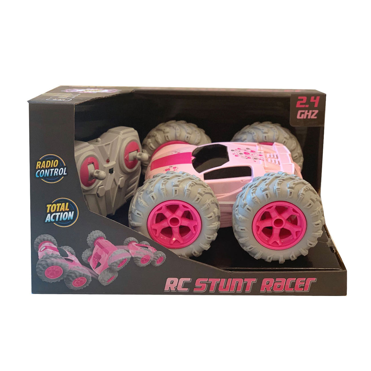 Spektron rc flip 360 stunt racer pink