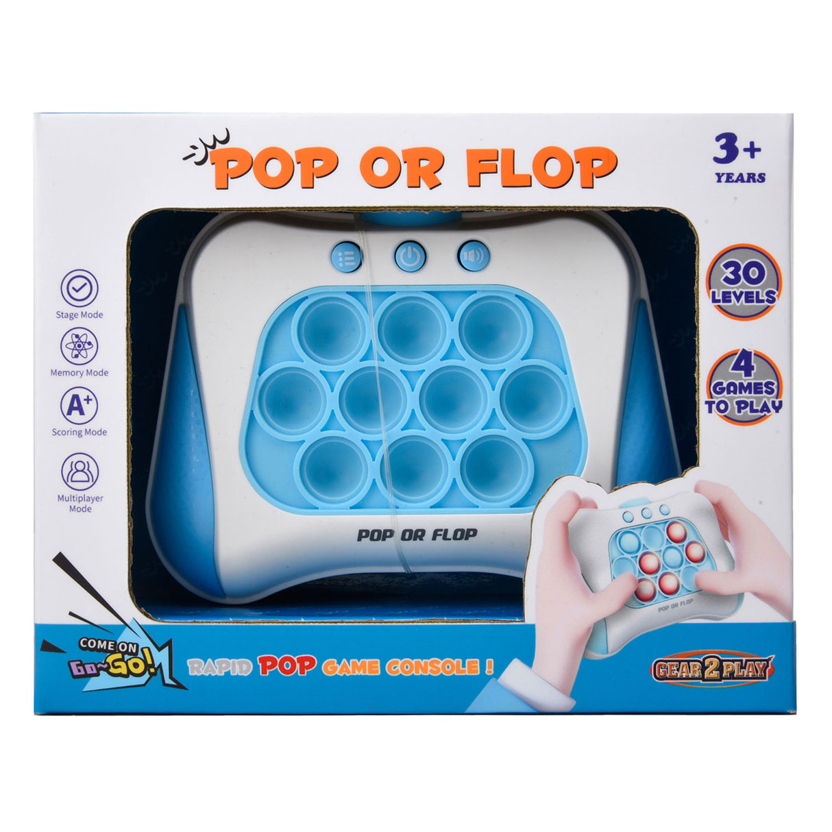 Spectron pop eller flop - blå