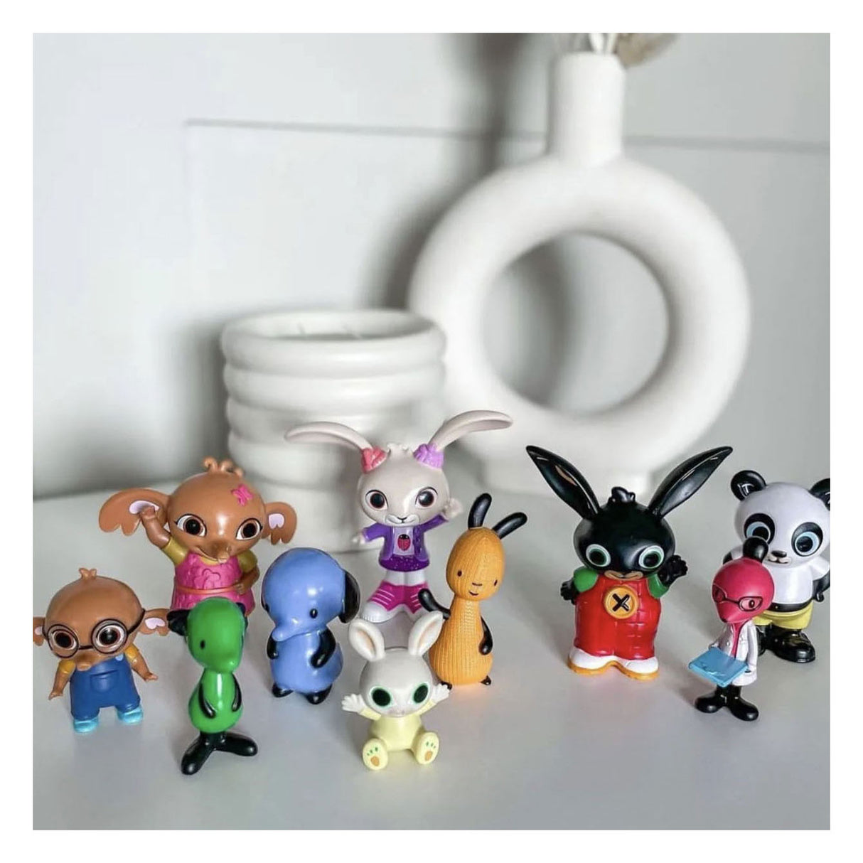 Bing spille figurer, 10 stk.