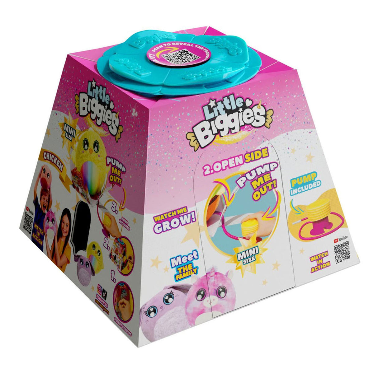 Spectron Little Biggies hamburger oppustelig kram