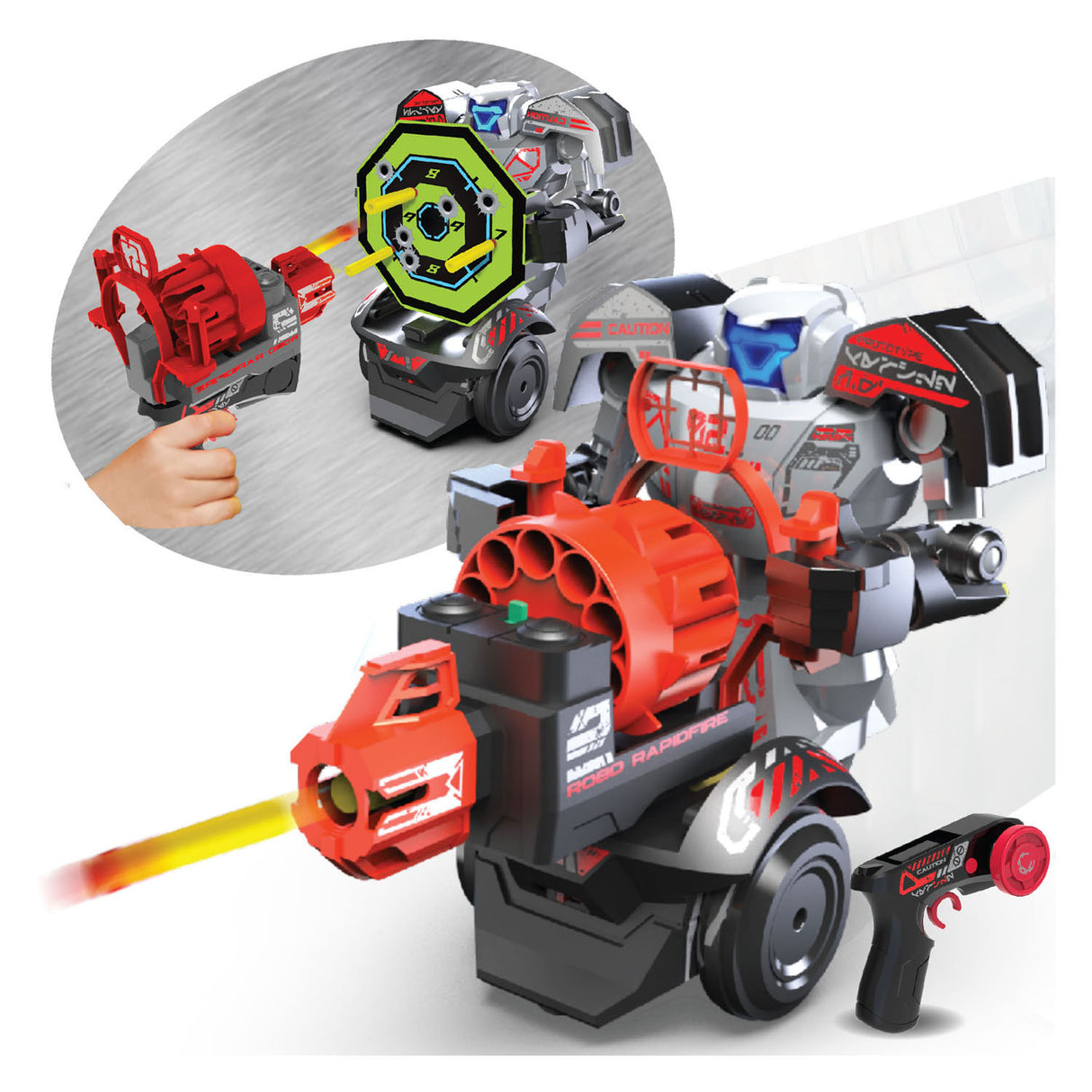 Silverlit robo rapidfire skyderobot