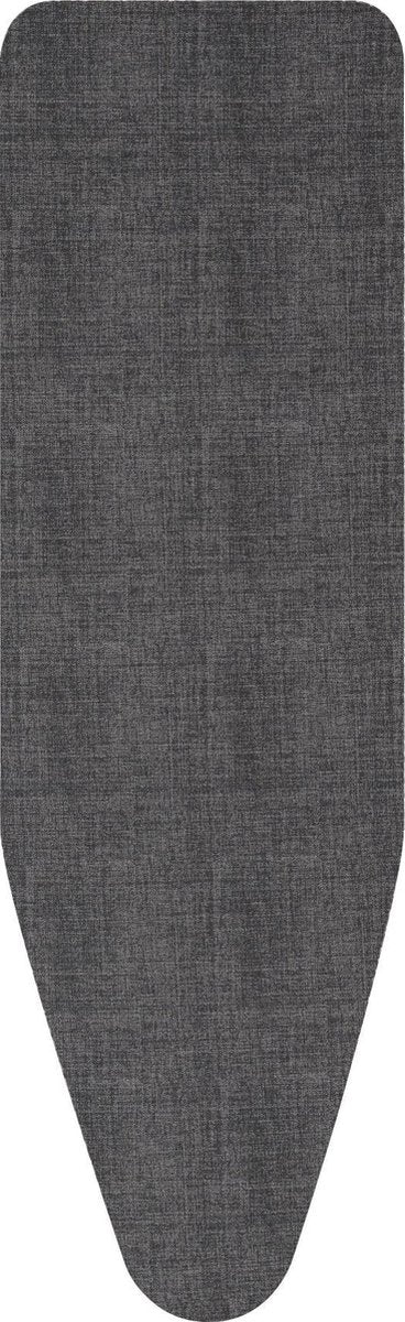 Brabantia strygebrætbetræk b - 124 x 38 cm - toplag - denim sort