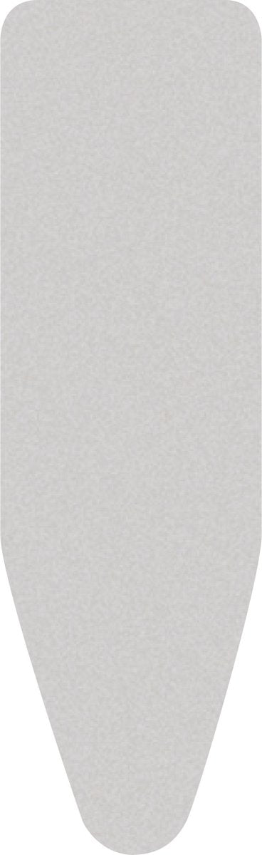 Brabantia strygebrætbetræk c - 124 x 45 cm - komplet sæt - metallic