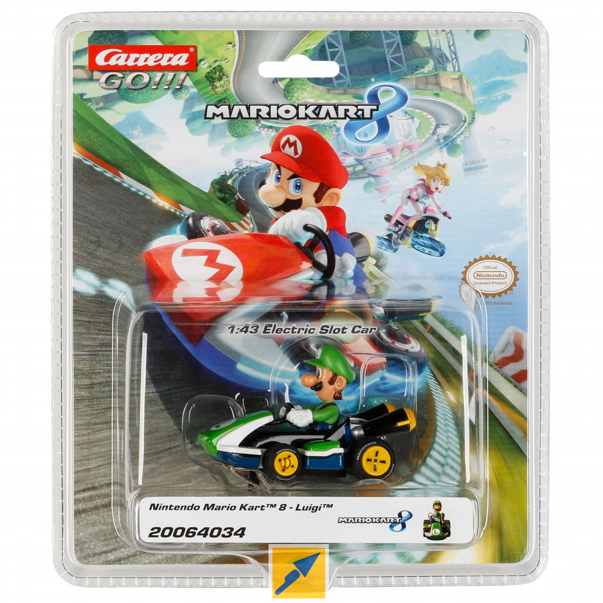 Carrera GO !!! Racing Car - Luigi