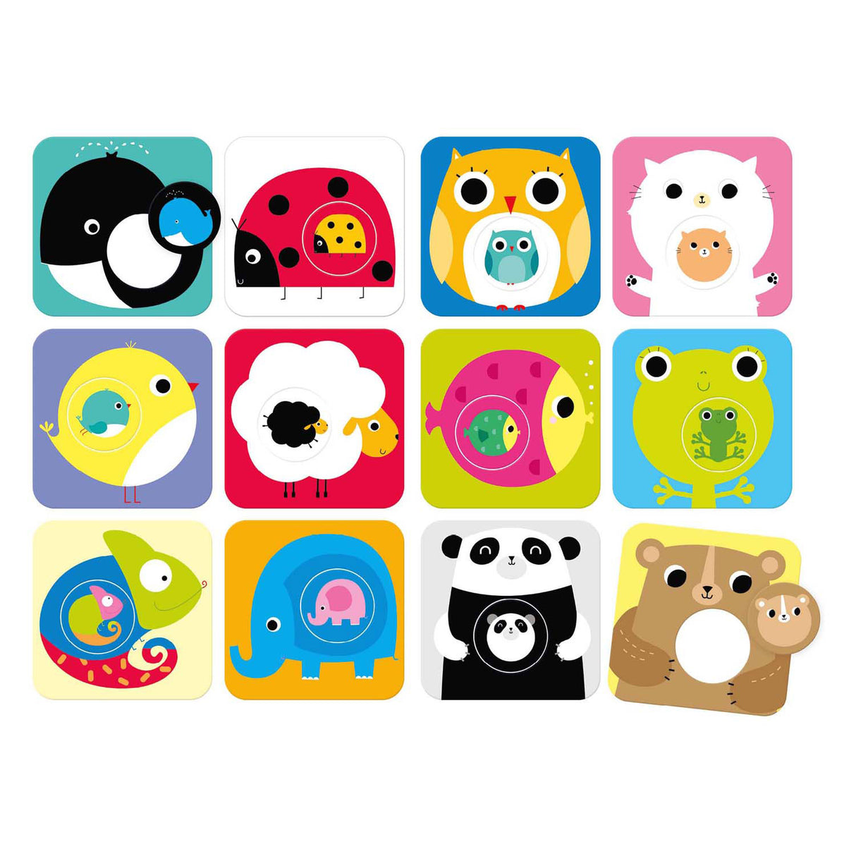 Banan panda - match baby - 12 stk.