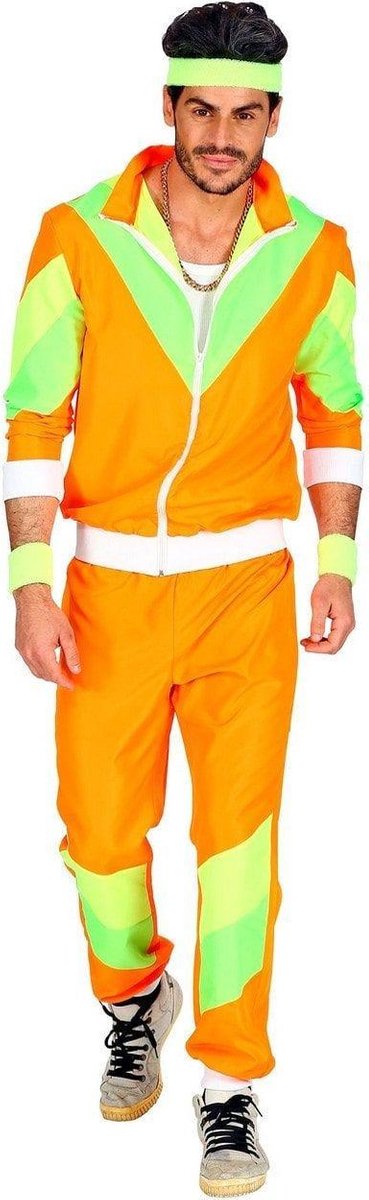 Finidi træningsdragt orange 80'erne
