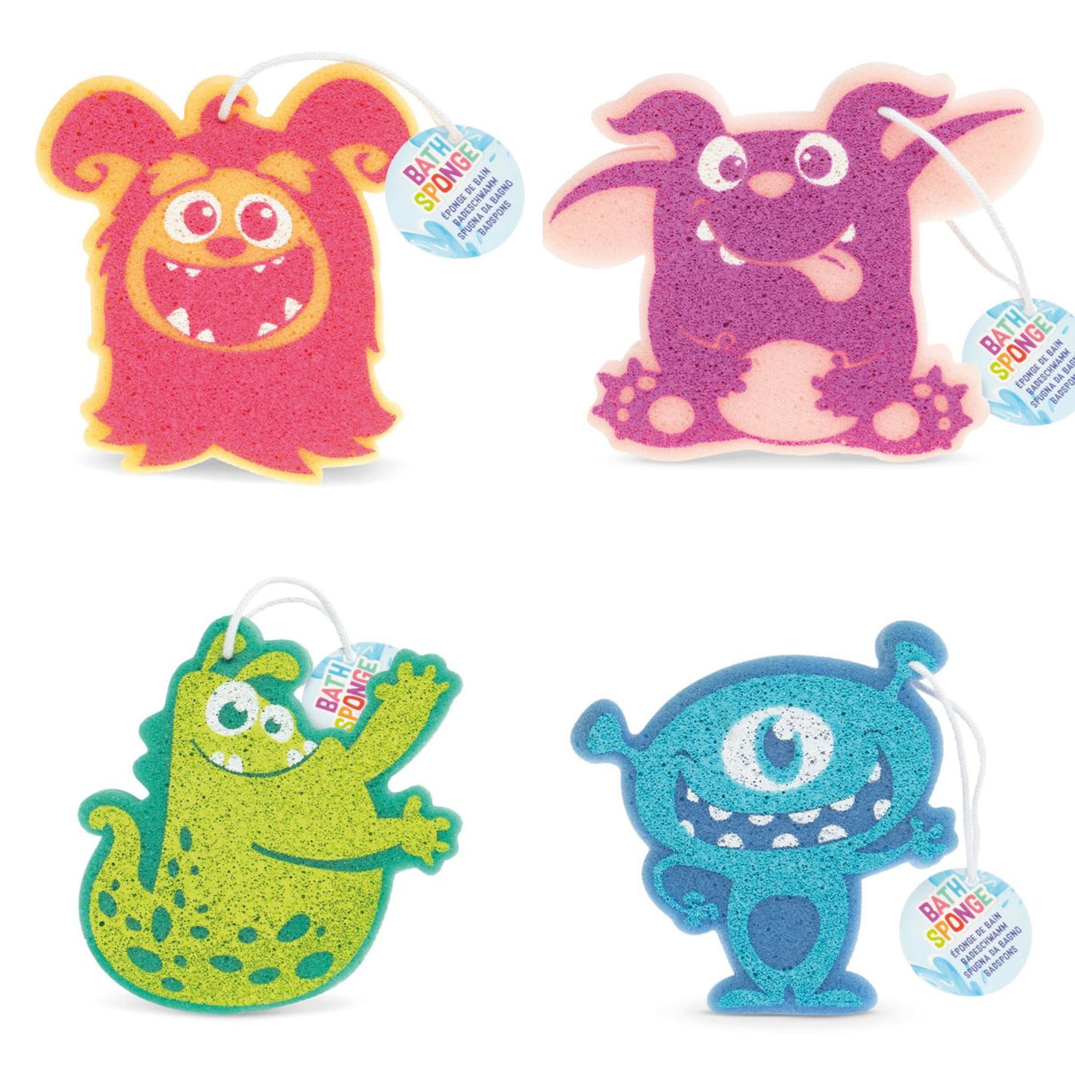 Badesvamp sjovt monster badesvamp sjovt monster