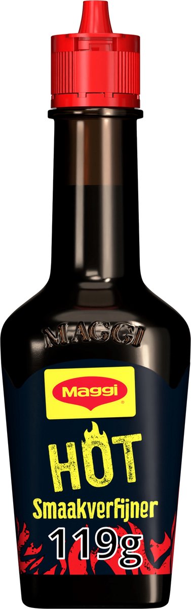 Maggi aroma smagsforstærker varm - 12 flasker x 119g - værdipakke