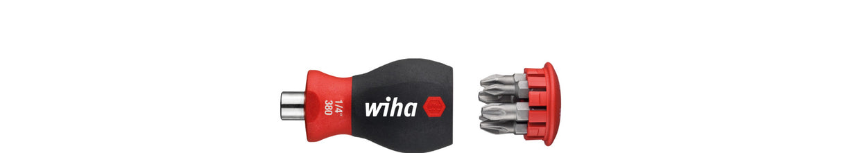 Wiha skruetrækker | med bitmagasin | magnetisk 33741