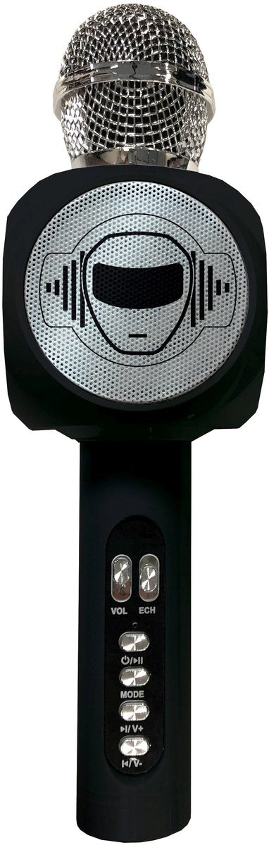 Lexibook iparty Bluetooth® karaokemikrofon med højttaler, belysning og stemmeskifterfunktion