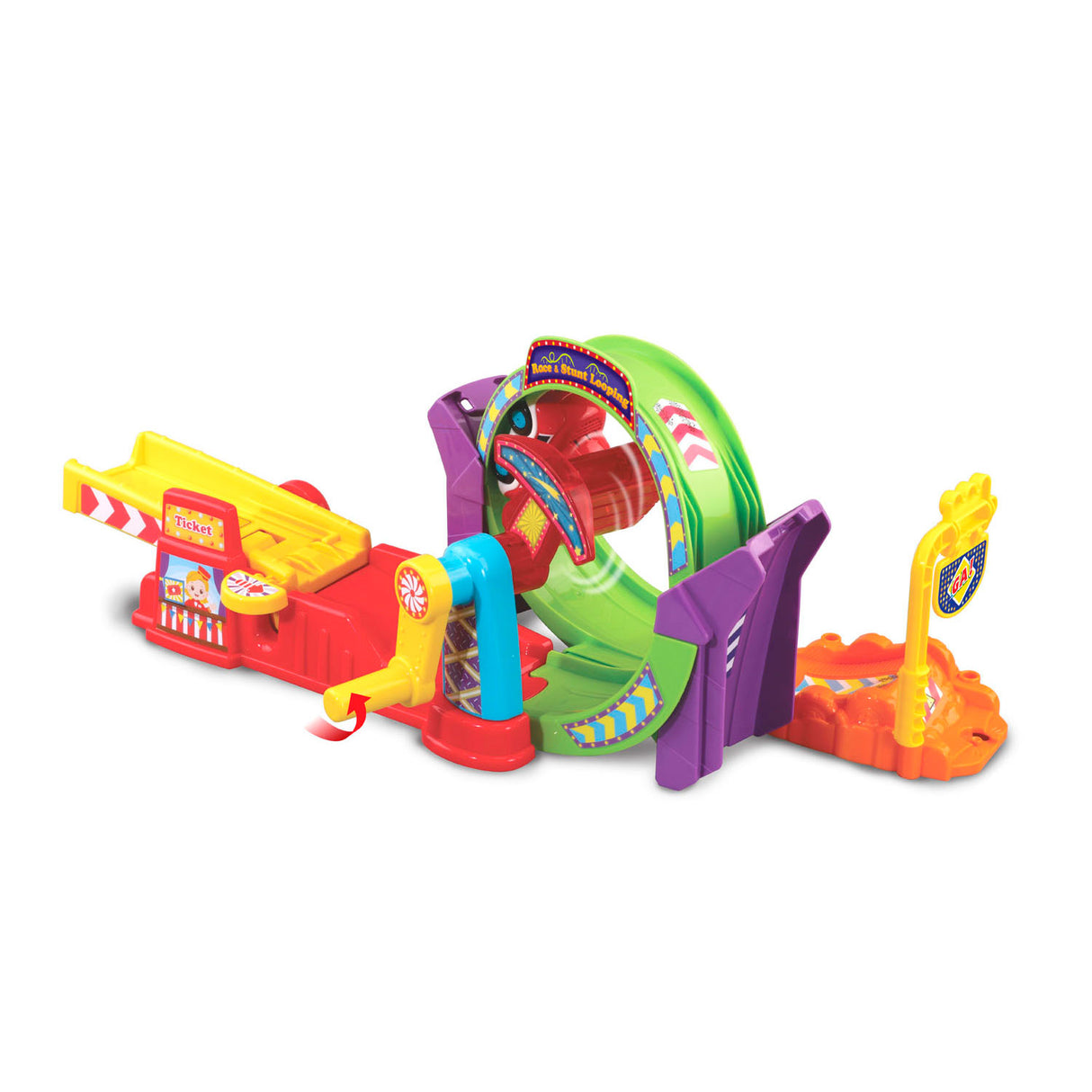 Vtech tude tude bil - racing stunt looping