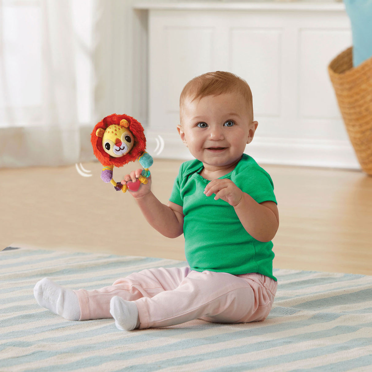 VTech Rattle Animal Friends Lion 191 cm plys rød