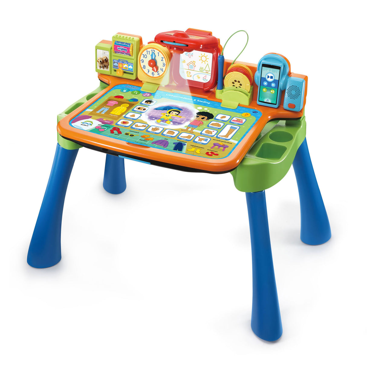 Vtech my magic desk 5 i 1 - interaktivt legetøj - børneskrivebord - småbørnsbord - til drenge piger