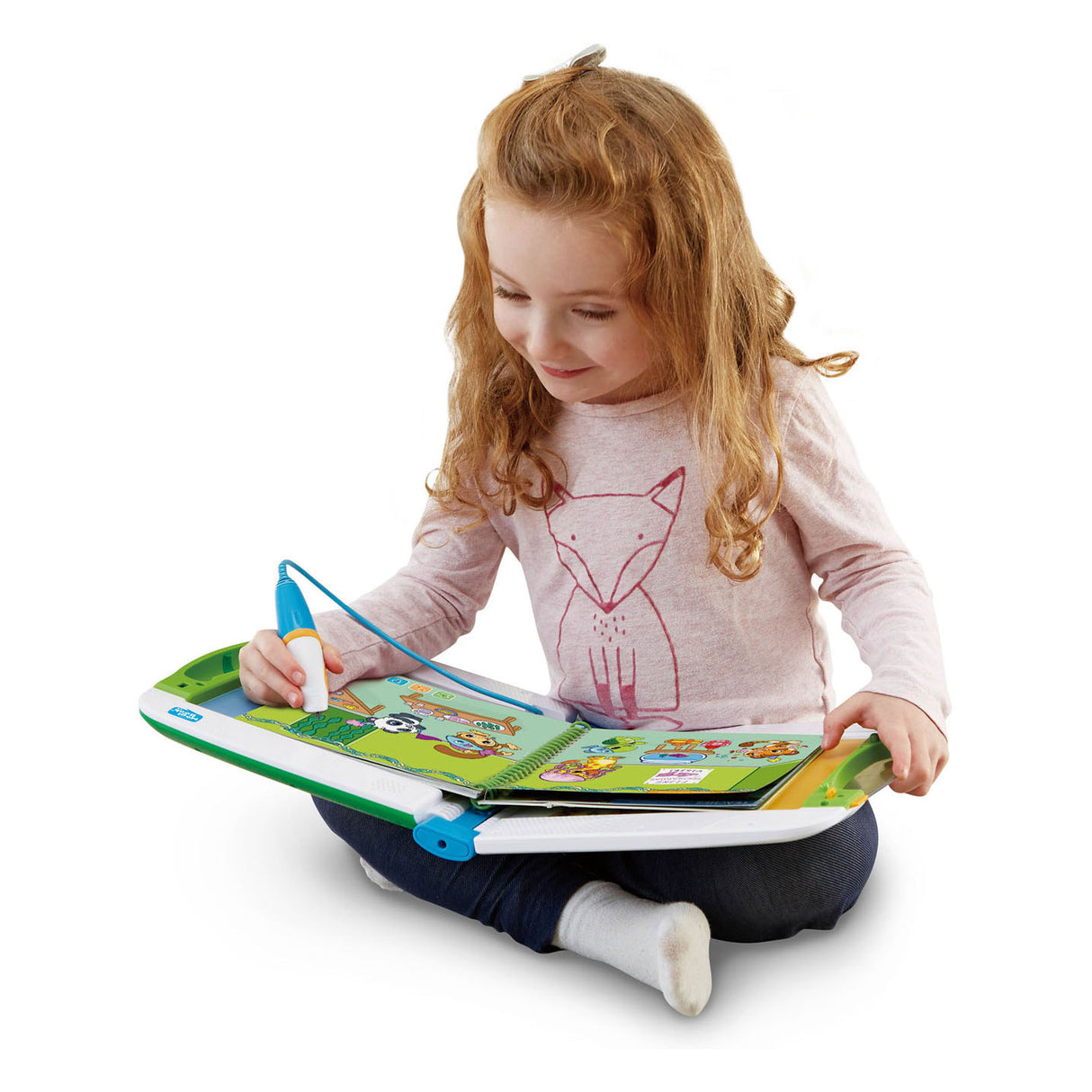 Vtech magibook startsæt grønt med demobog