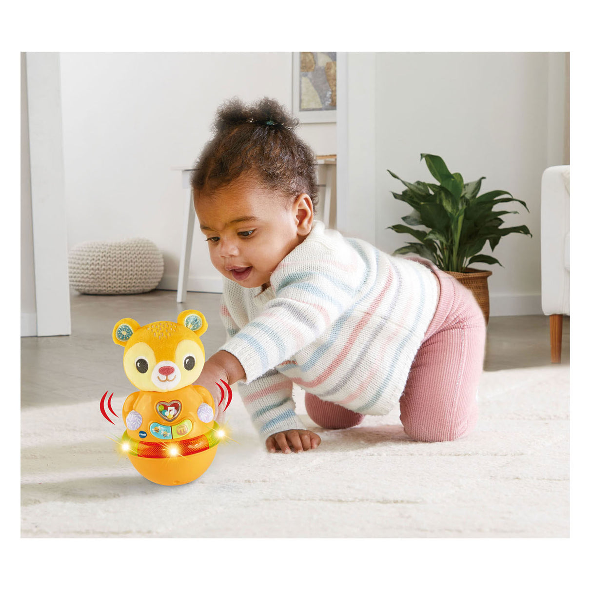 Vtech wobble og læder tumlebjørn