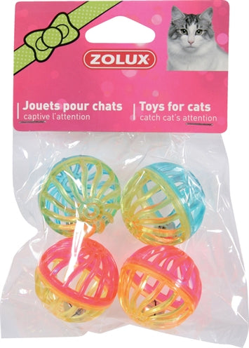 Zolux kattelegebold twist med klokke assorteret