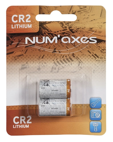 Numaxes lithium batteri cr2