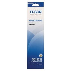 Printbånd Epson S015329 nylon sort