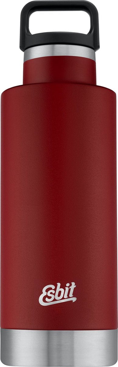 Esbit sculptor termokandeflaske - 750ml - bordeauxrød - løkkehætte - lækagesikker