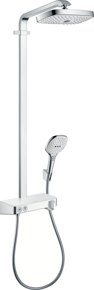 Hansgrohe raindance select e showerpipe 300 2jet med brusetablet select 300 krom