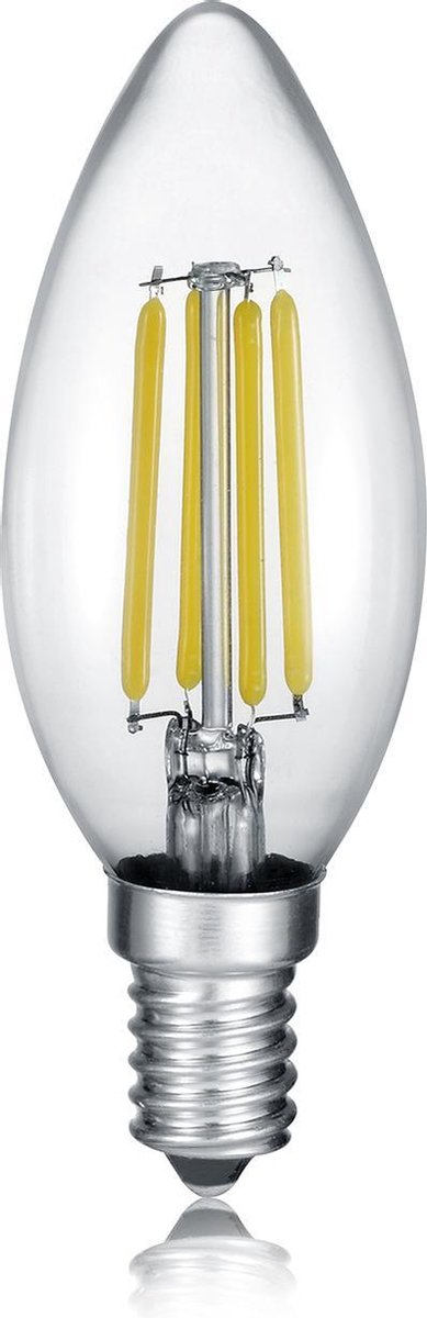 Trio LED lampe Kerze E14 4W 470lm 2700K