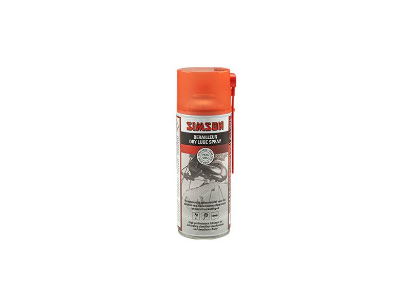 Rema tip top holland b.v. simson 021059 derailleur dry lube spray 400ml