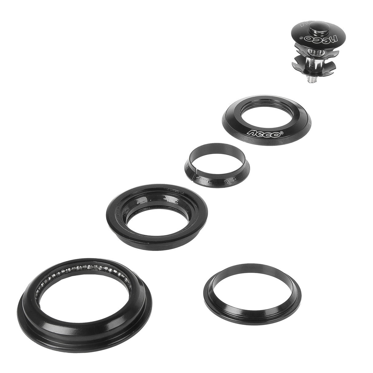 Neco 1 1 8 - 1,5 et semiintegreret fremad headset