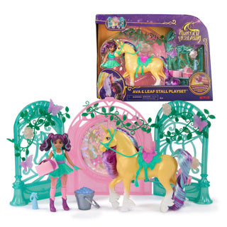 Spinmaster unicorn academy pop ava unicorn blad staldsæt