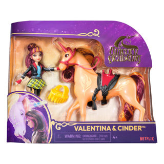 Unicorn academy dukke valentina enhjørning cinder