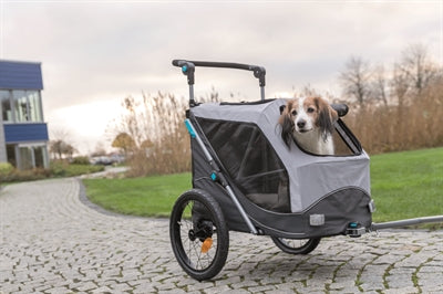 Trixie Dog Bike Cart Foldbar grå