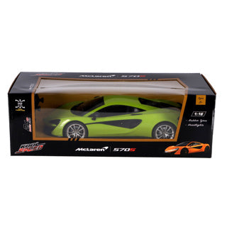 Kool speed rc mclaren 5705 1:16 + lys neongrøn