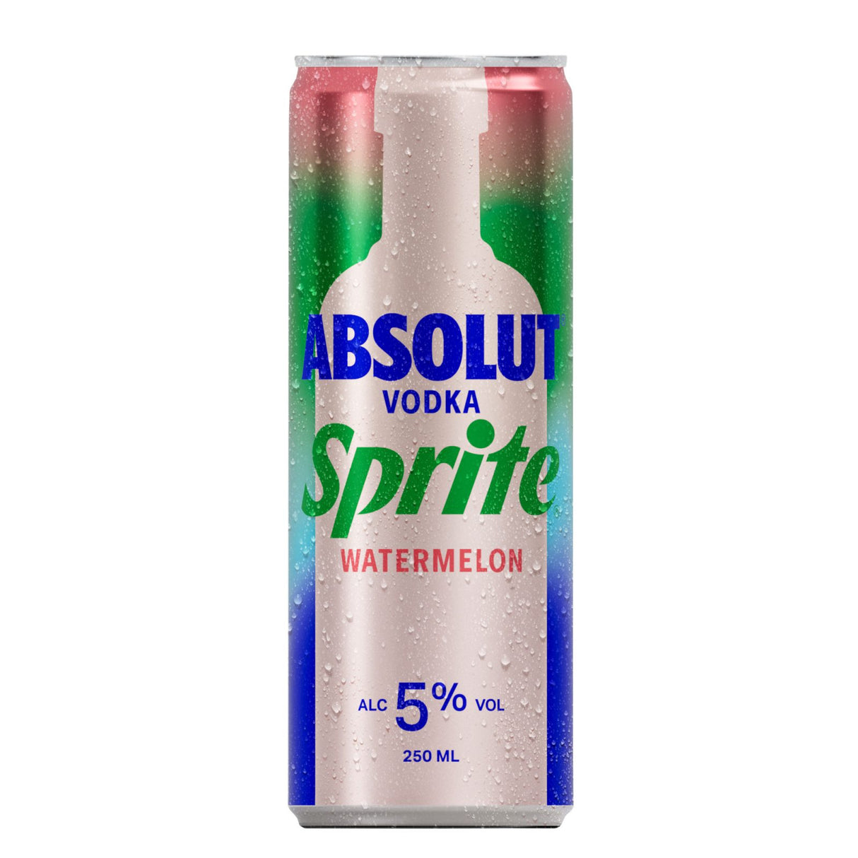 Absolut sprite absolut vodka sprite vandmelon dåse (12x 250ml)