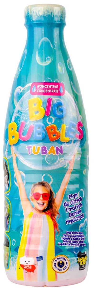 Tuban - koncentrat - store bobler væske 1 liter.