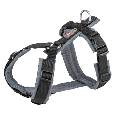 Trixie hundesele premium trekking sort grå