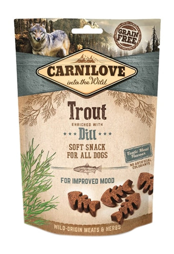 Carnilove blød snack ørred dild