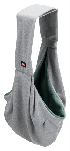Trixie junior hundetaske mavebærer lysegrå mintgrøn