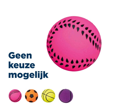 Trixie ball neon flydende skumgummi assorteret