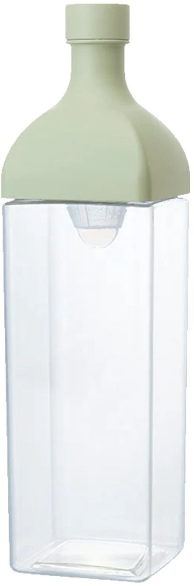 Hario koldbrygget isteflaske - ka-ku flaske 1200ml olivengrøn