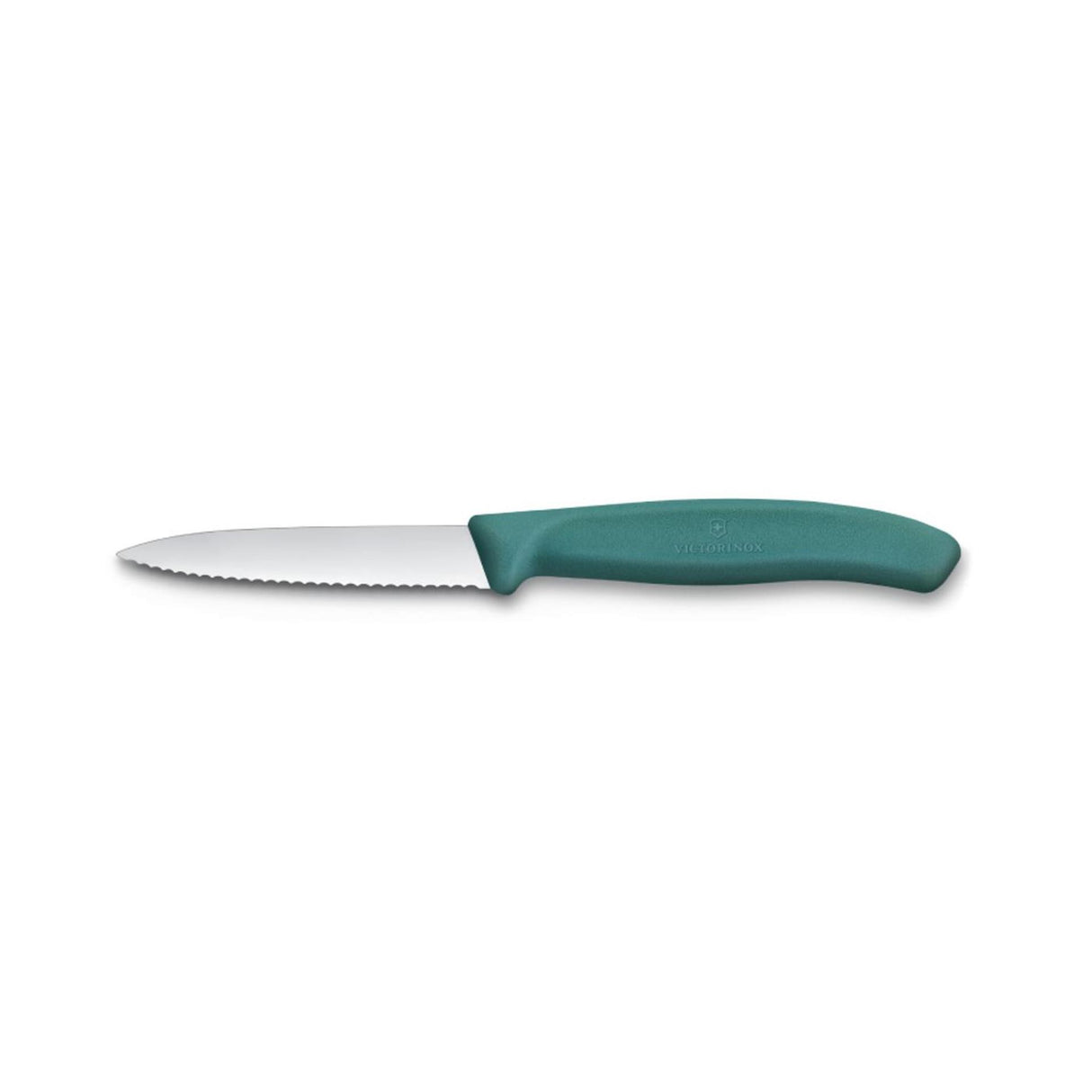 Victorinox skærekniv grøn takket spids 8 cm